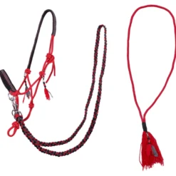 Knotenhalfter Kombi Liberty, Knotenhalfter-Set, mit Zügeln und Halsring