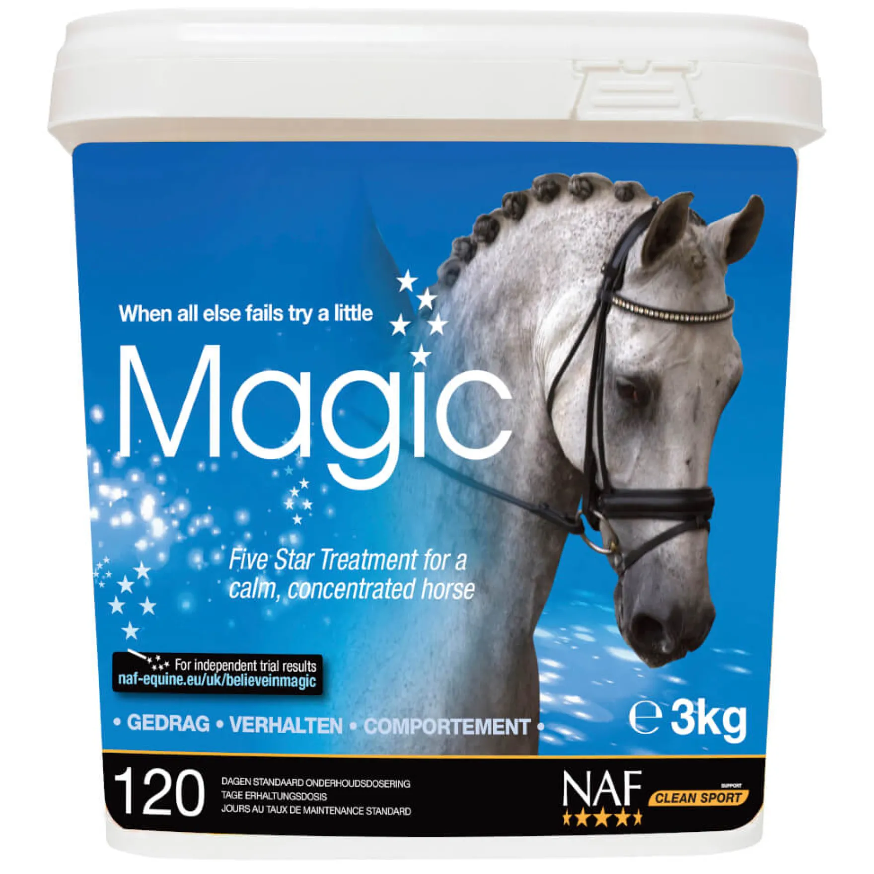 Magic Pulver, Beruhigung, Ergänzungsfuttermittel