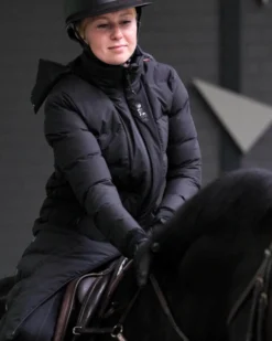 Mantel Damen Performance Long Puffer Coat, Steppmantel