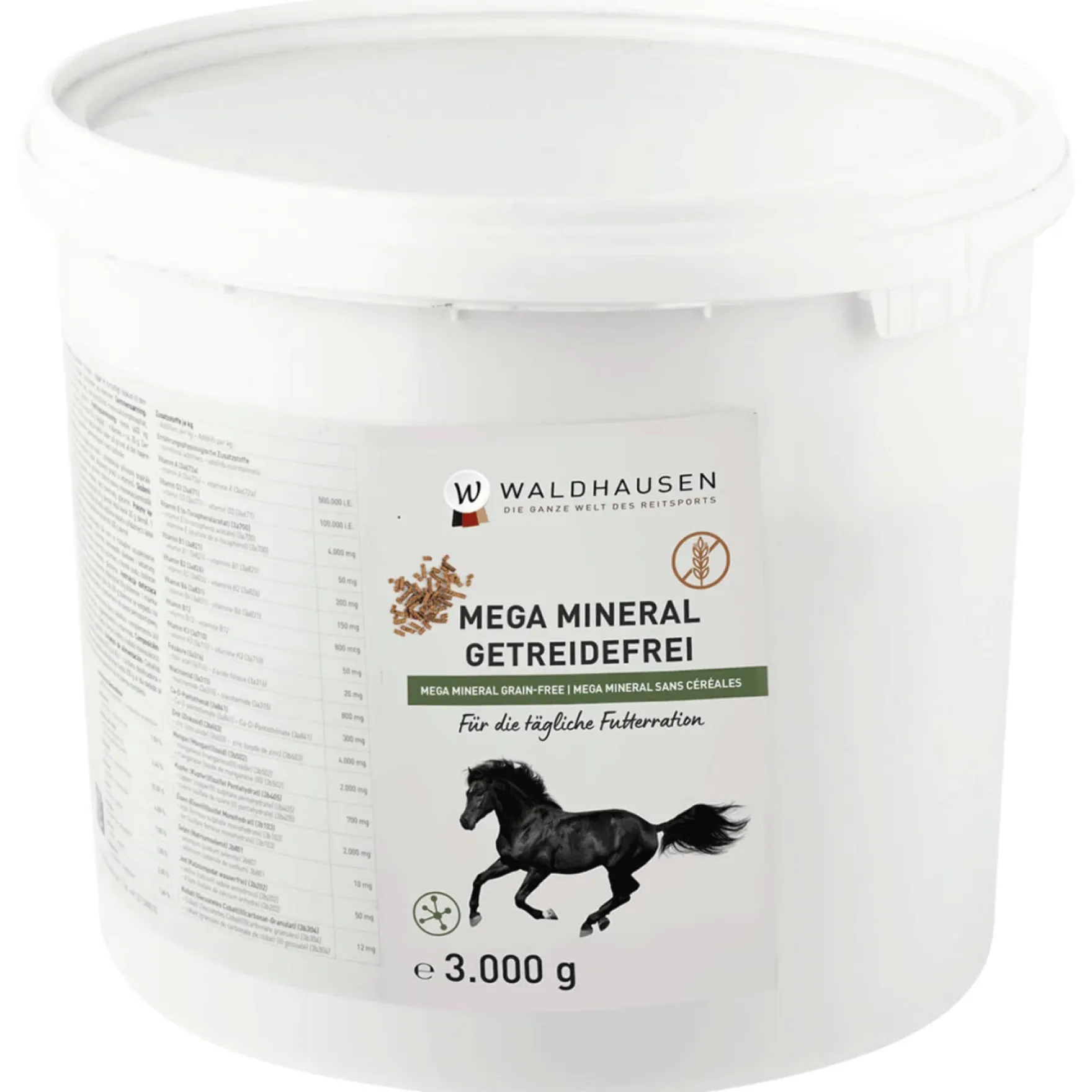 Mega Mineral Getreidefrei, Ergänzungsfuttermittel, Pellets