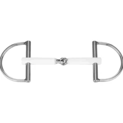 Nathe D-Ring Gebiss, einfach gebrochen