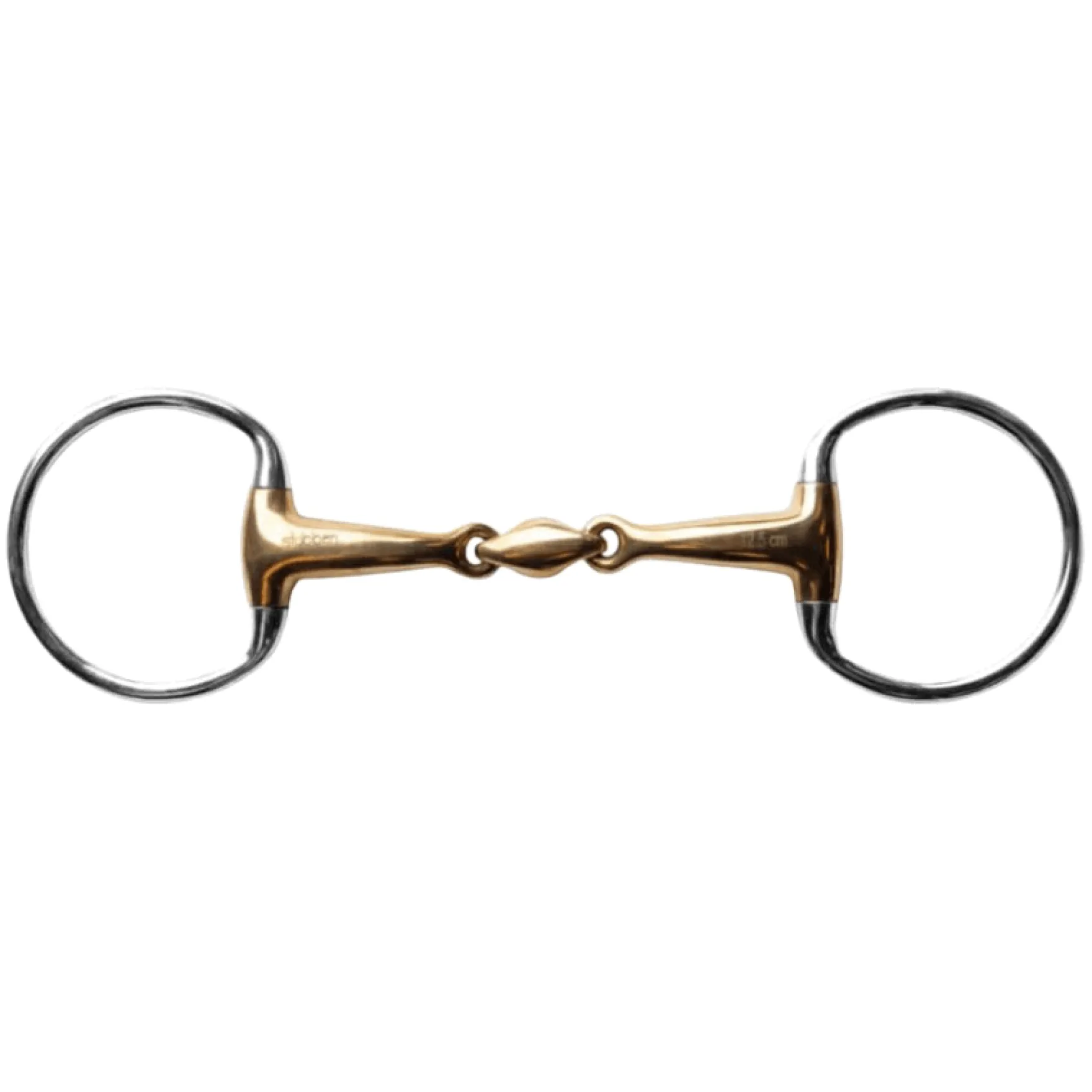Olivenkopfgebiss, doppelt gebrochen, Sweet Copper
