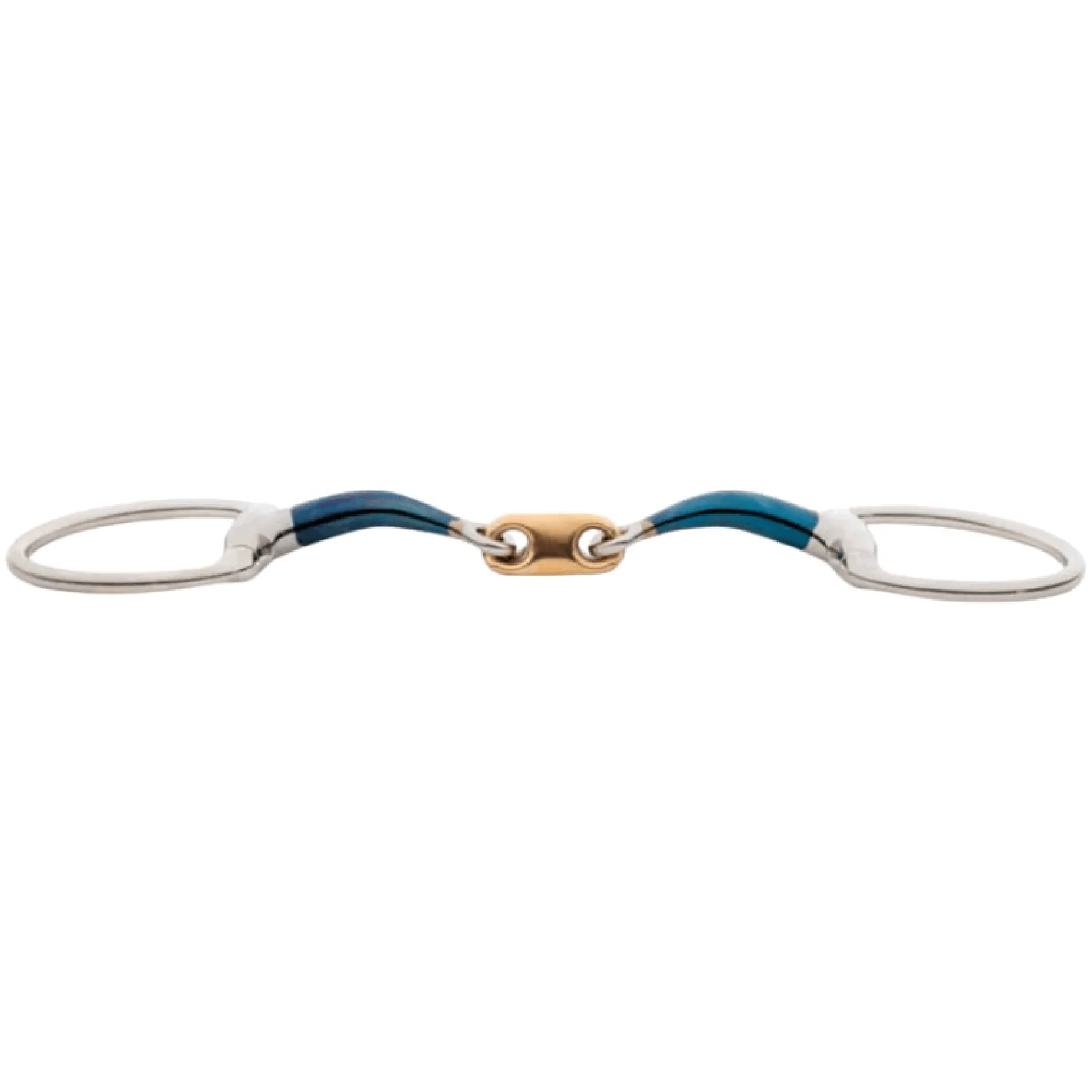 Olivenkopftrense Ergonomic, doppelt gebrochen, 14 mm, Olivenkopfgebiss