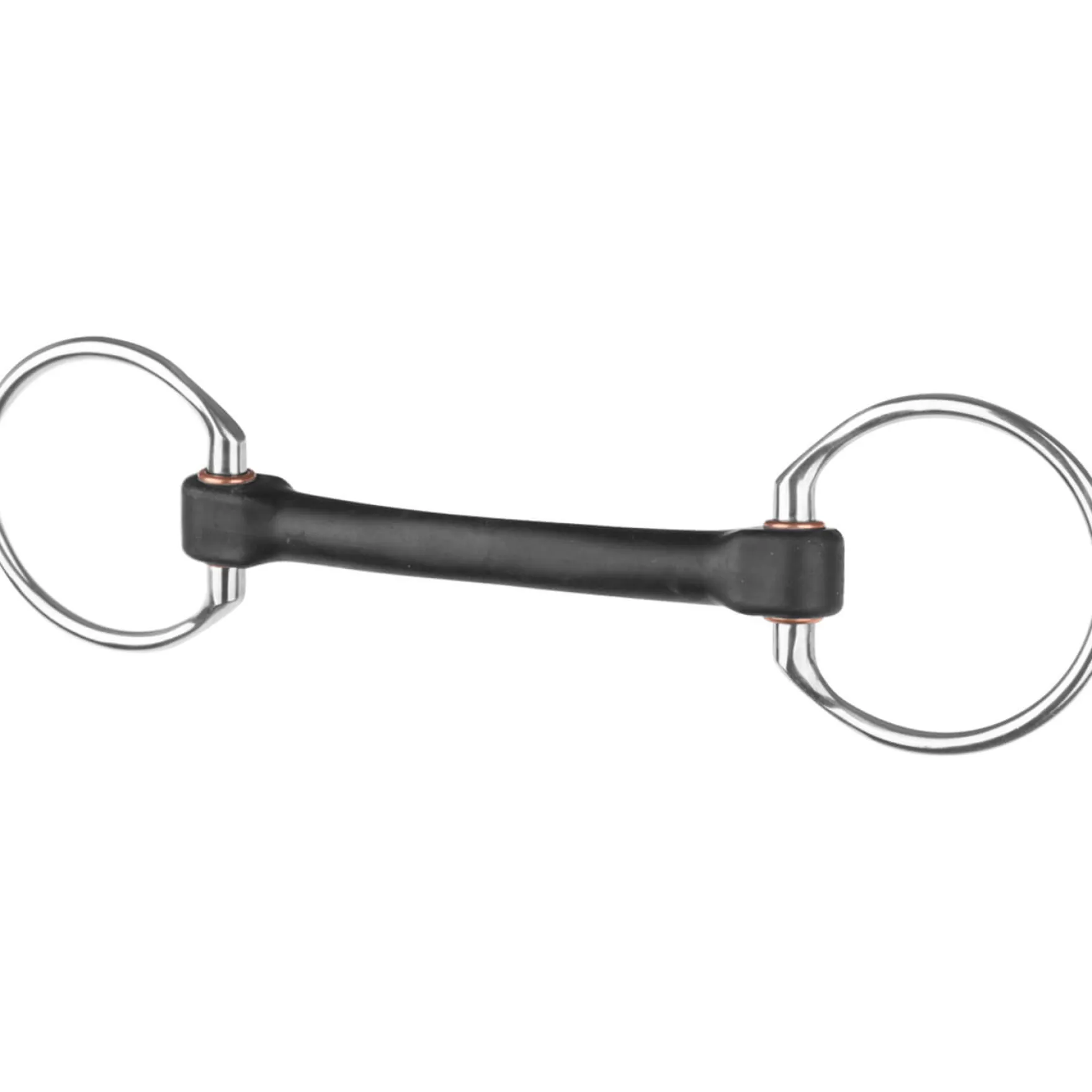 Olivenkopftrense PURE, Stangengebiss, Ring 7,5 cm, extra soft, Olivenkopfgebiss