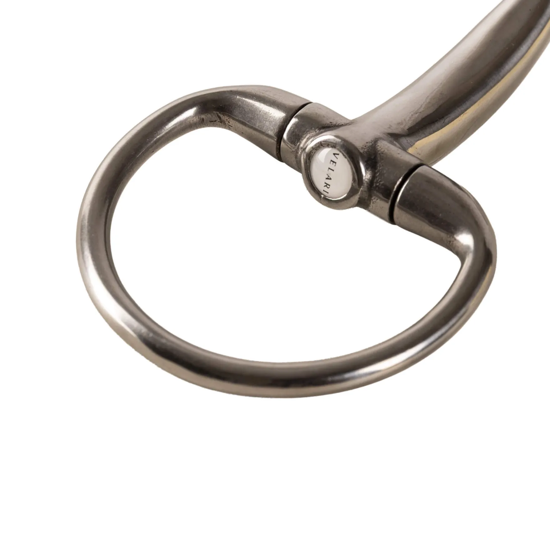 Olivenkopftrense Stainless Steel, einfach gebrochen, Olivenkopfgebiss