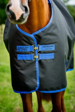 Outdoordecke Amigo Ripstop 900D Plus Pony Turnout, 0 g, mit abnehmbarem Halsteil