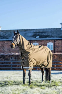 Outdoordecke Arika 600D Ripstop Turnout Rug, 0 g, Regendecke, abnehmbares Halsteil