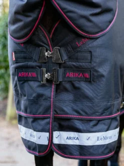 Outdoordecke Arika Storm-Tek Rug, 50 g, Weidedecke, mit abnehmbarem Halsteil
