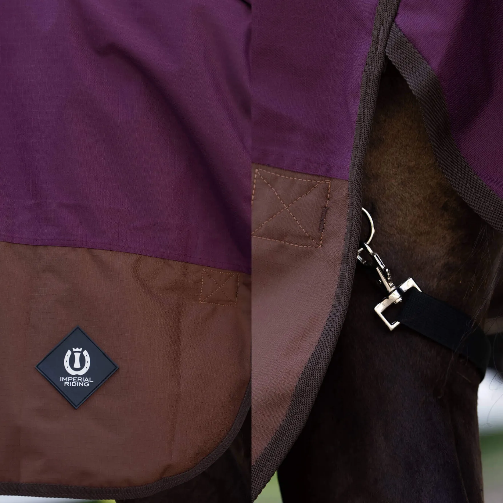 Outdoordecke IRHCustomized HW25, 0 g, High-Neck, Regendecke, mit Fleece