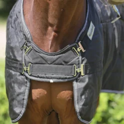 Outdoordecken Stallion, Hengstdecke, 200 g, mit Brustlatz