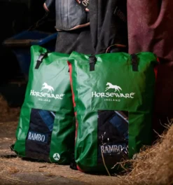 Outdoordecke Rambo Duo Turnout, 100 g + 300 g, mit abnehmbarem Halsteil