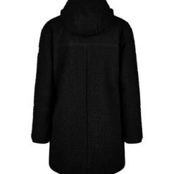 Parka Damen Sports HW25, Teddyfleece Parka, mit Kapuze