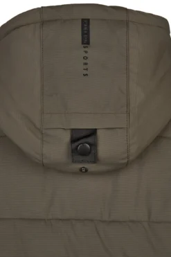 Parka Herren Sports HW25, Stepp-Parka, wasserdicht, mit Kapuze