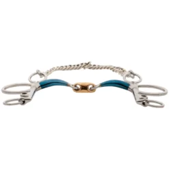 Pelham Ergonomic, doppelt gebrochen Lock Up, 14 mm, 7,5 cm Anzüge