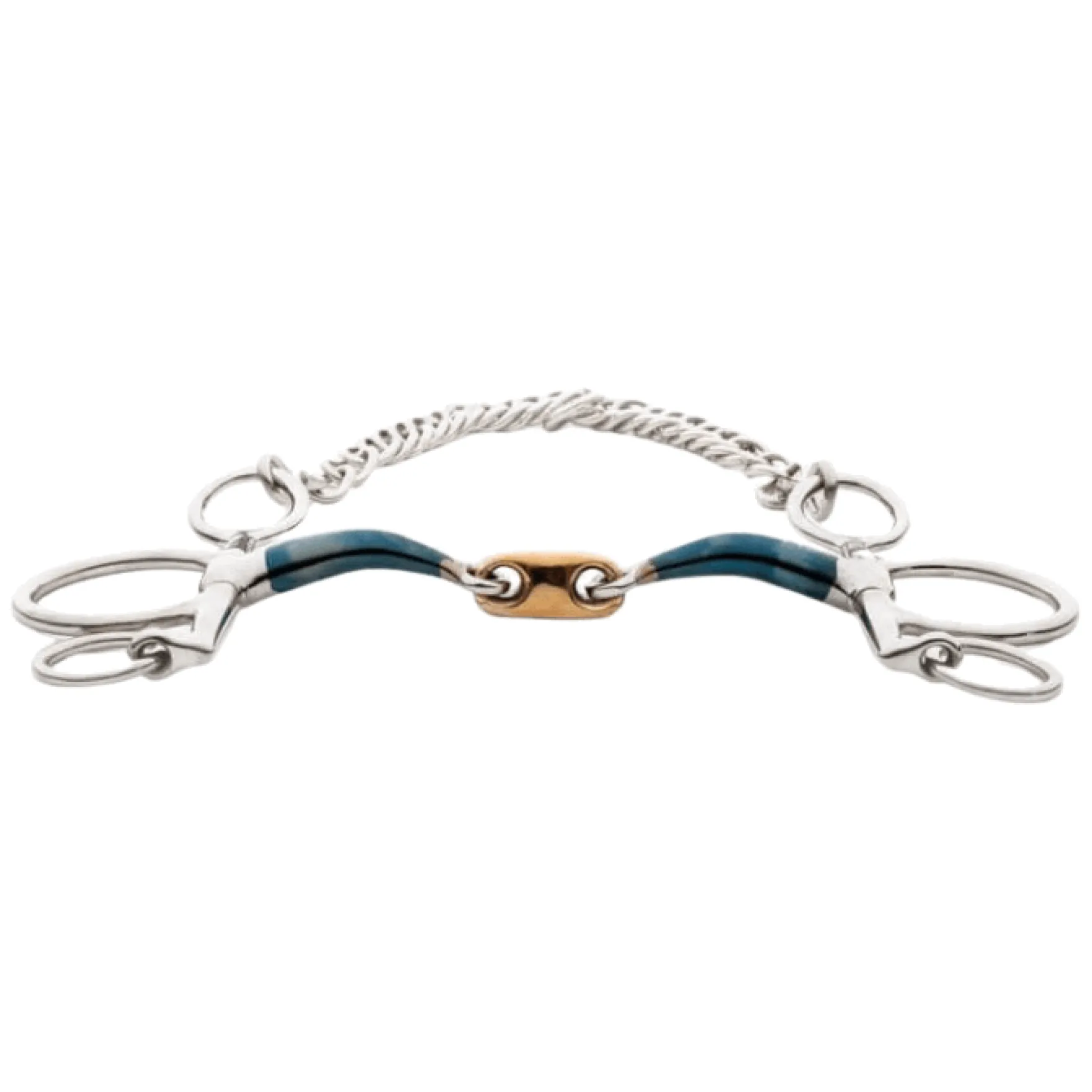 Pelham Ergonomic, doppelt gebrochen Lock Up, 14 mm, 5 cm Anzüge