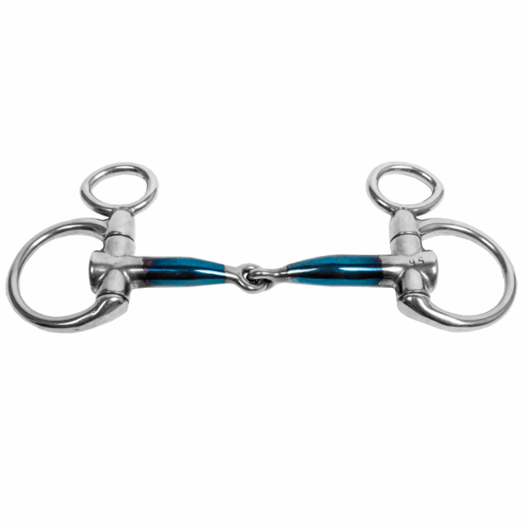 Pony Baucher Gebiss, einfach gebrochen, Sweet Iron