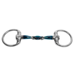 Pony Olivenkopftrense, doppelt gebrochen, Sweet Iron, Olivenkopfgebiss