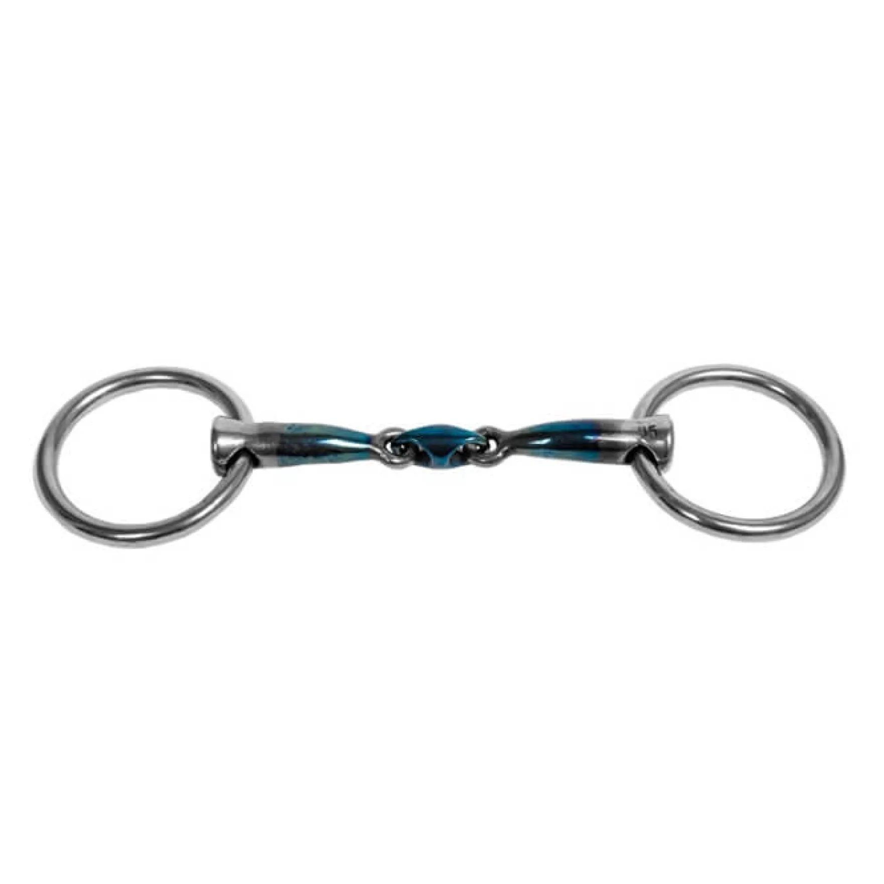 Pony Wassertrense, doppelt gebrochen, Sweet Iron, Gebiss