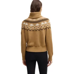 Pullover Damen Anuk HW25, Strickpullover, Norweger Muster