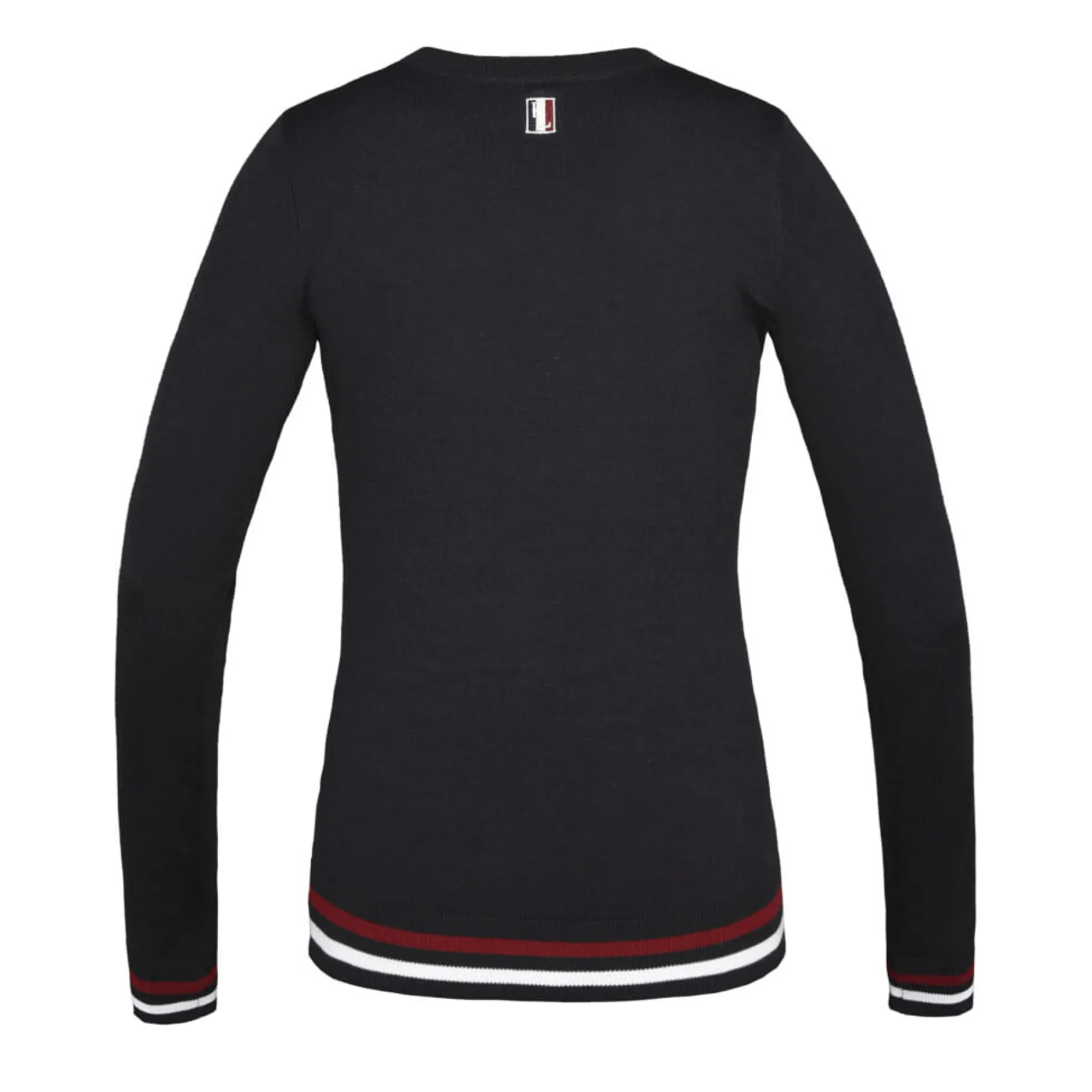 Pullover Damen Classic Knittet, mit V-Ausschnitt