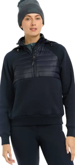 Pullover Damen Harley Hybrid Hoodie HW24, Kapuzenpullover, Hoodie
