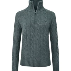 Pullover Damen HVPDunya HW25, Rollkragenpullover, Strickpullover