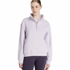 Pullover Damen Keira Quarter Neck HW25, Sweatshirt