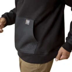 Pullover Herren Rebar Workmann Duracanvas 1/4 Zip, Sweatshirt