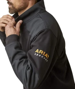 Pullover Herren Rebar Workmann Duracanvas 1/4 Zip, Sweatshirt