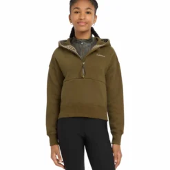Pullover Kinder YR Hettie Half Zip, Kapuzenpullover, Hoodie