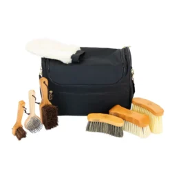 Putztasche Grooming Bag Set, mit Inhalt