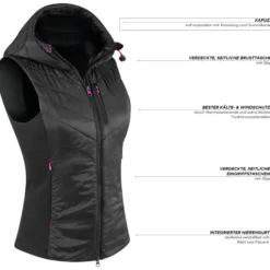 Rückenschutzweste Damen Thermo Snow, Rückenprotektor