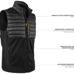 Rückenschutzweste Herren Thermo Snow, Rückenprotektor