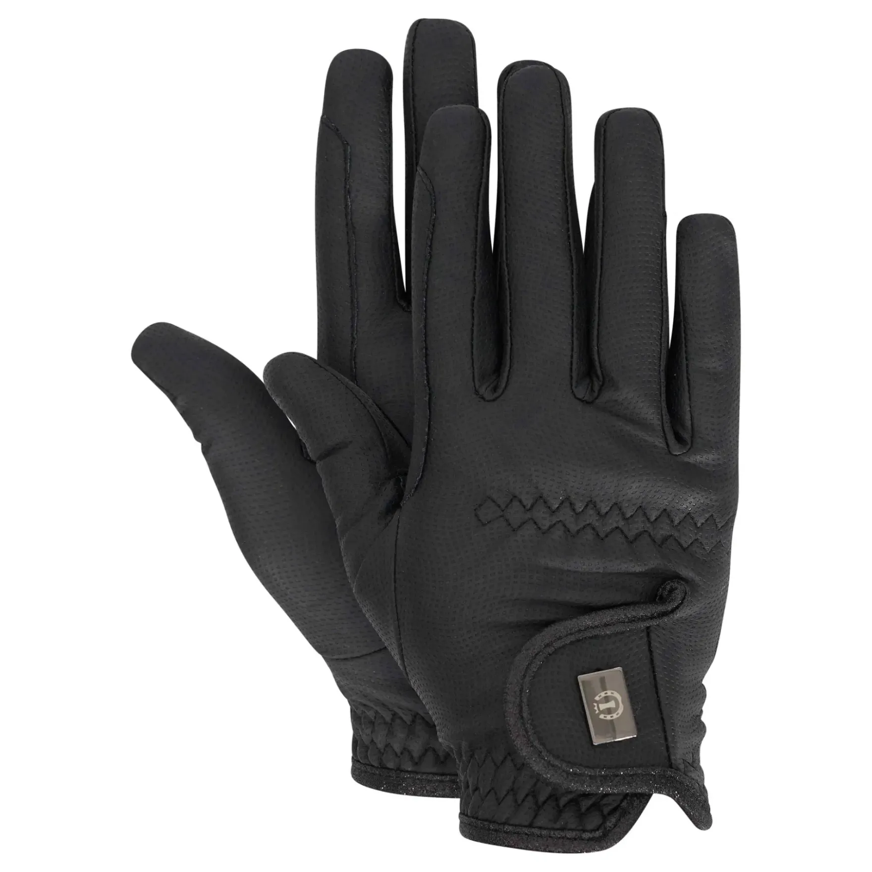 Reithandschuhe Damen IRHLady Dazzle, Winterhandschuhe, Kunstleder