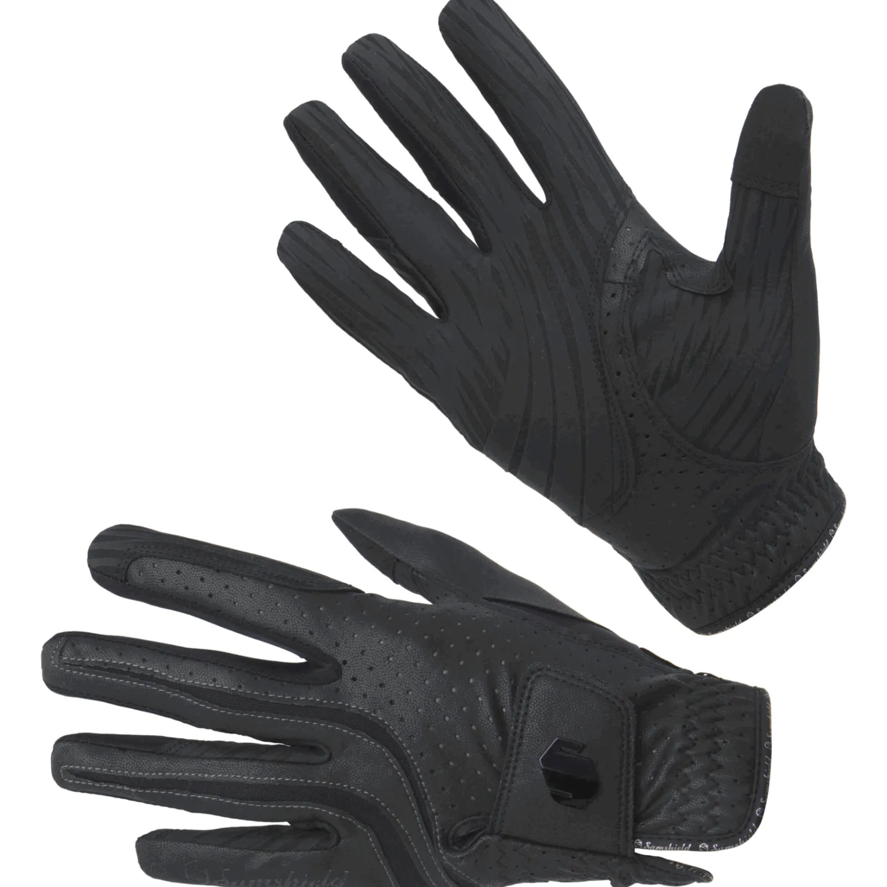Reithandschuhe V-Skin Blazon, Kunstleder