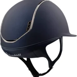 Reithelm Classic 2.0 Shadowmatt, Top Paint, Trim+Blason Black Chrome,300 Sw Crystal Colour