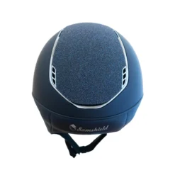 Reithelm Classic 2.0 SM, Top Crystal Fabric Swarovski Paradise Shine, Trim + Blason Chrome