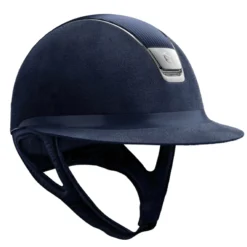Reithelm Miss Shield Premium, Top + Frontal Band Leather, Trim + Blason Chrome
