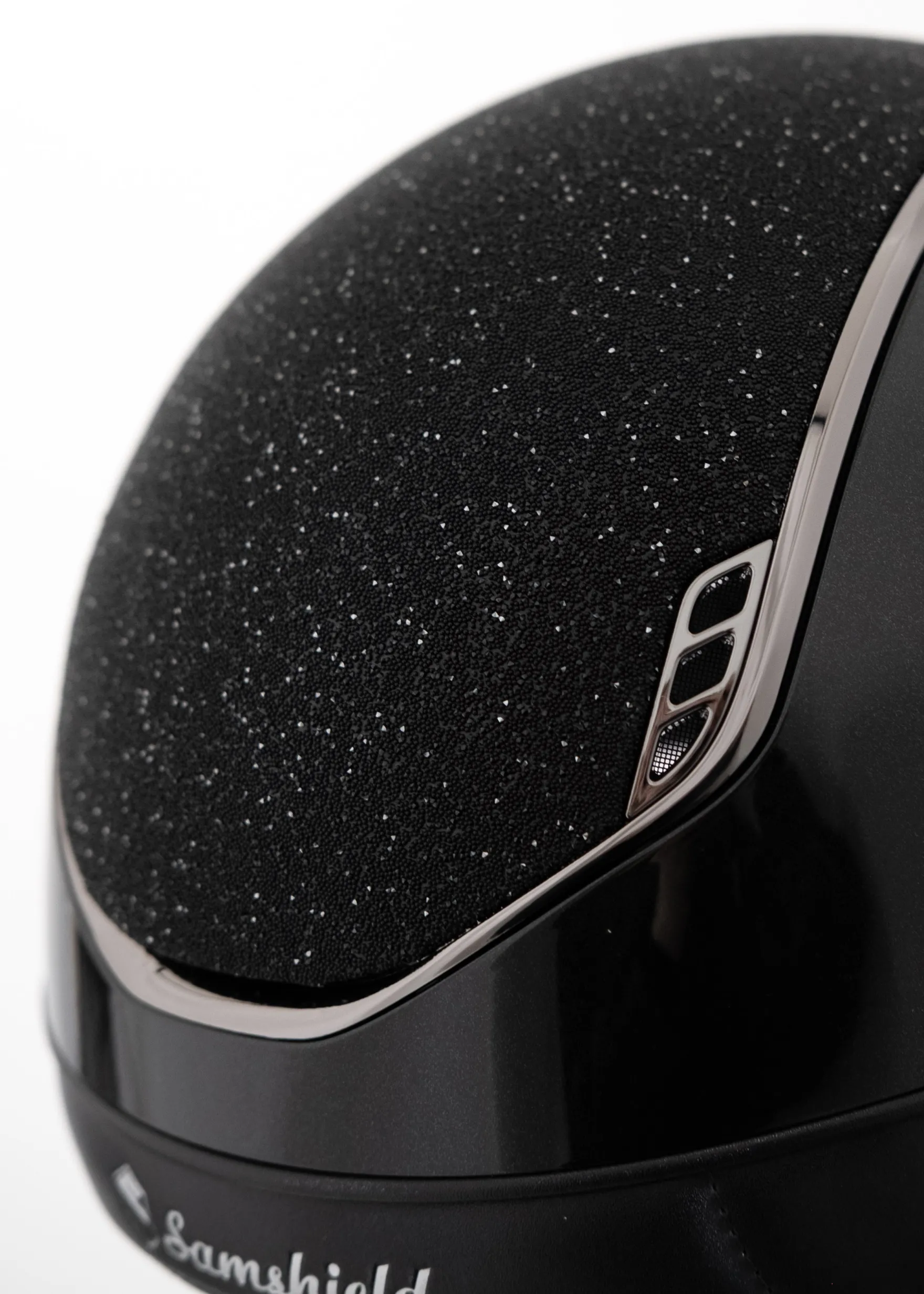 Reithelm Miss Shield 2.0 SG, Top + FB Crystal Fabric Black, Trim + Blason Black Chrome