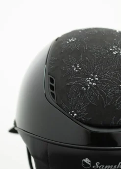 Reithelm Miss Shield 2.0 SG, Top + Frontal Band Spring Flower, Trim + Blason Matt Black