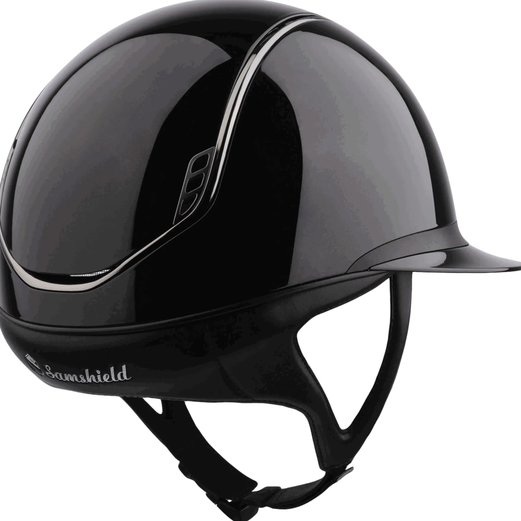 Reithelm Miss Shield 2.0 Shadowglossy, Trim + Blason Black Chrome