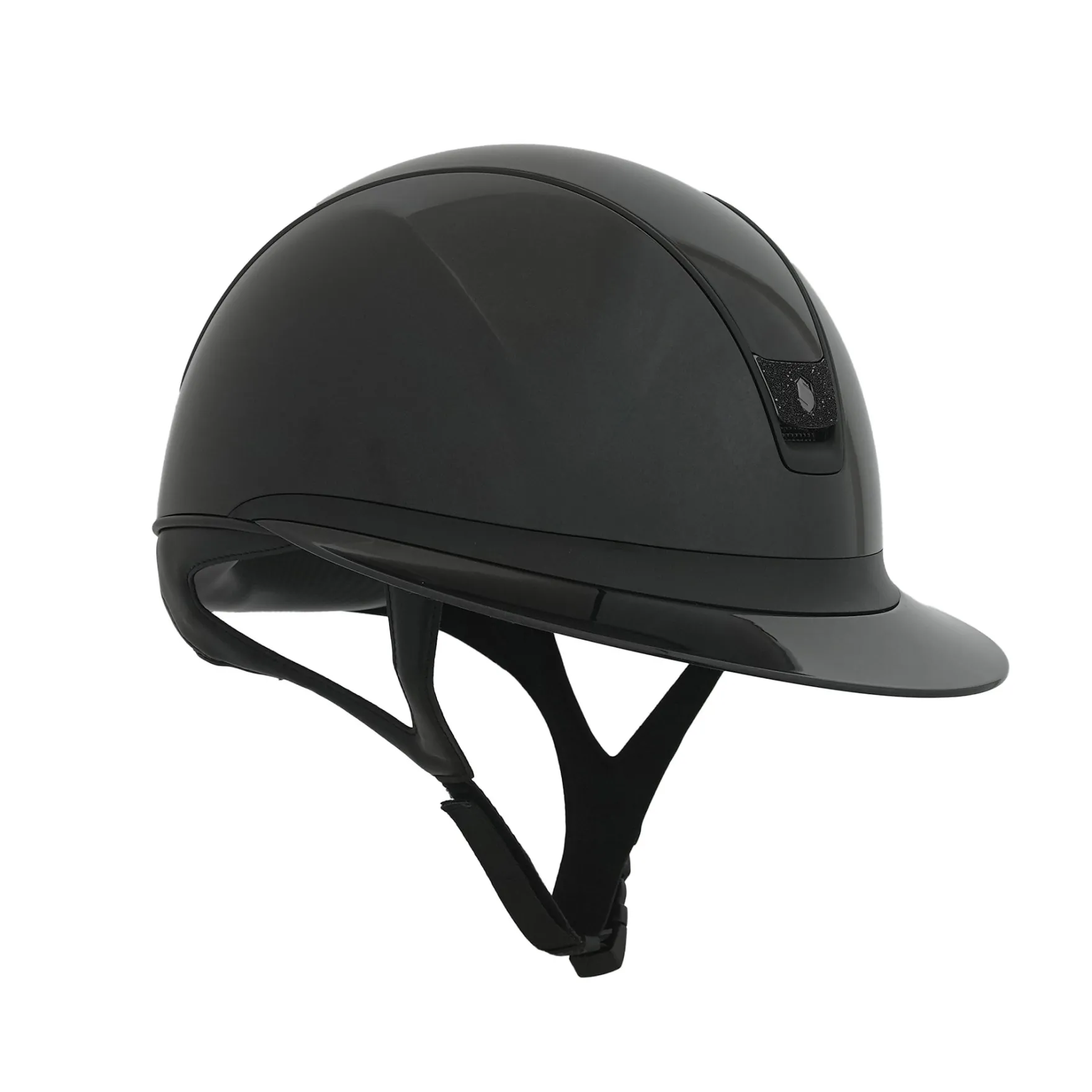 Reithelm Miss Shield 2.0 Shadowglossy, Trim Matt Black, Blason Crystal Fabric Black