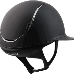 Reithelm Miss Shield 2.0 Shadowmatt, Top Paint, Trim + Blason Black Chrome