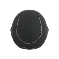 Reithelm Miss Shield 2.0 Shadowmatt, FB Crystal Fabric Swarovski, Trim+Blason Black Chrome