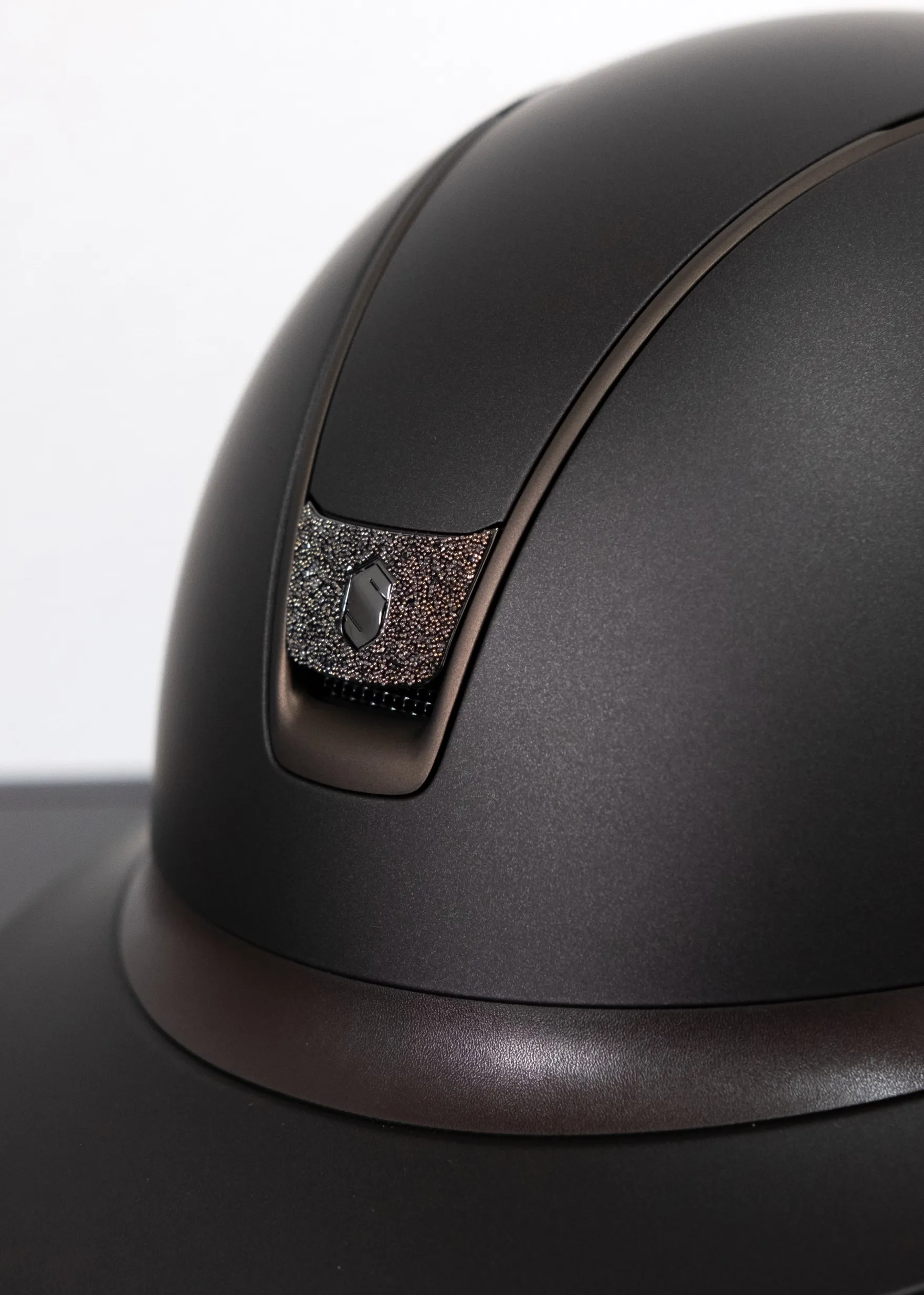 Reithelm Miss Shield 2.0 Shadowmatt, Trim Matt Bronze, Blason Crystal Fabric Metal Eclipse