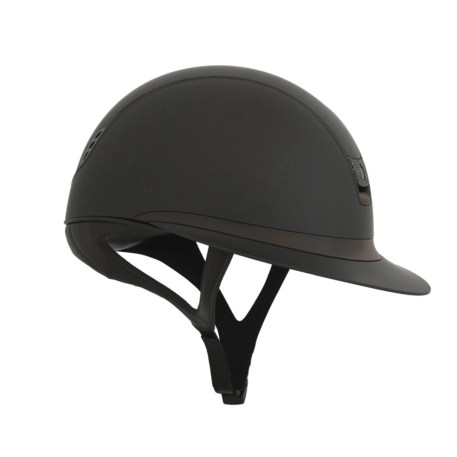 Reithelm Miss Shield 2.0 Shadowmatt, Trim Matt Bronze, Blason Crystal Fabric Metal Eclipse