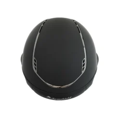 Reithelm Miss Shield 2.0 Shadowmatt, Trim + Blason Black Chrome,5 Swarovski Crystal Colour