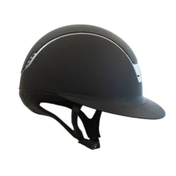 Reithelm Miss Shield 2.0 Shadowmatt, Top + Frontal Band Shimmer, Trim+Blason Chrome