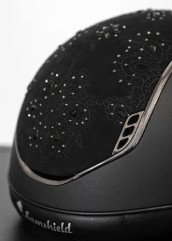 Reithelm Miss Shield 2.0 SM, Top+FB Crystal Bloom Black, Trim+Blason Black Chrome