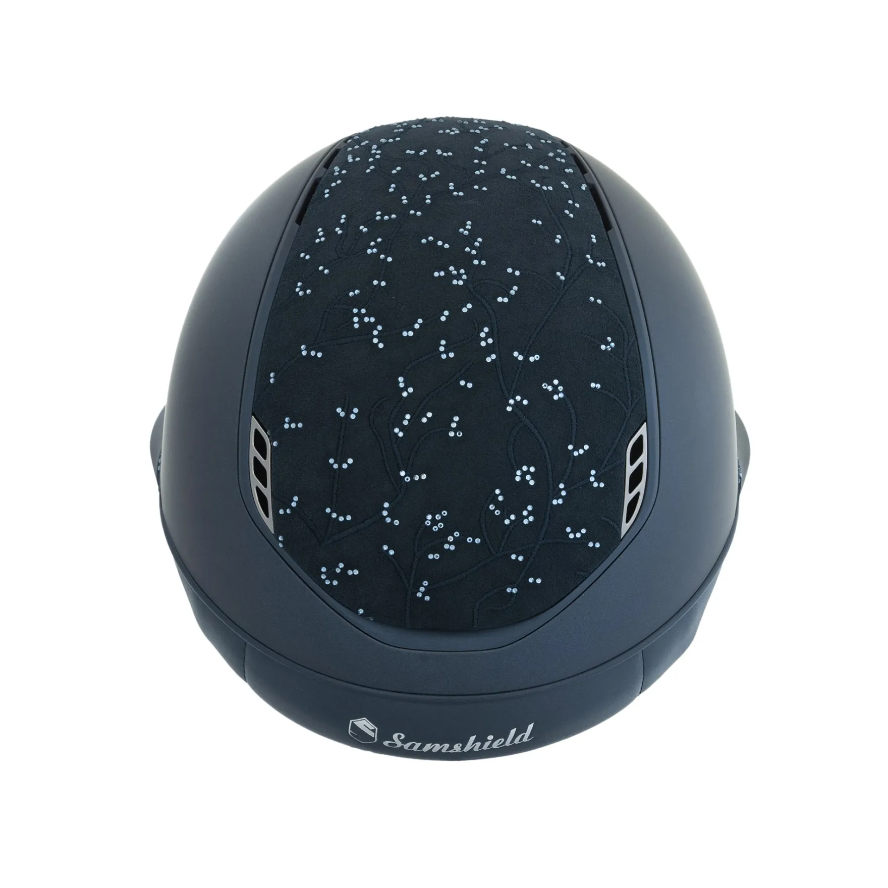 Reithelm Miss Shield 2.0 SM,Top+FB Crystal Leaf,Trim Matt,Blason Blk Chrome,5 SwLight Blue